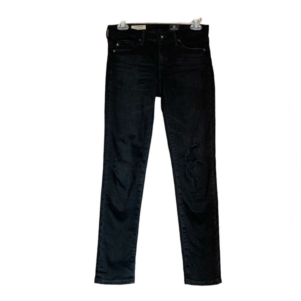 AG denim distressed jeans the Stevie ankle